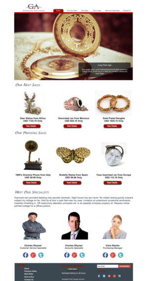 Web Design par Gopikrishnan Hariharan pour ce projet | Design : #7408003