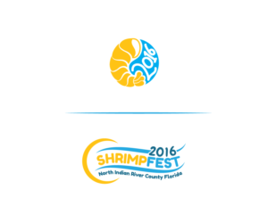 Shrimpfest 2016    North Indian River County Florida | Logo Design by GM
