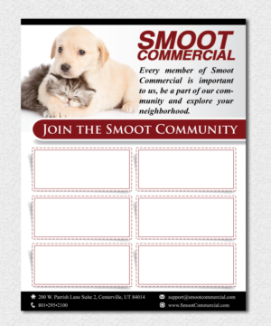 Diseño de Flyer por nylare para Smoot Commercial | Diseño: #7495203