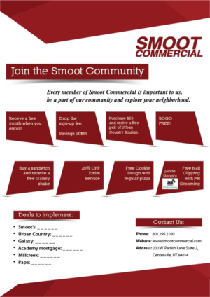 Flyer-Design von CreativeKlub für Smoot Commercial | Design: #7445979