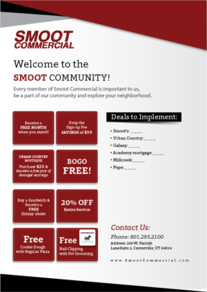 Flyer-Design von CreativeKlub für Smoot Commercial | Design: #7445982