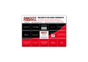 Diseño de Flyer por Camaleón Video Branding para Smoot Commercial | Diseño: #7527135