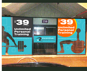 Incentive Personal Training- Signage Design Project | Signage Design by GliderGraphx