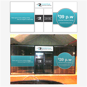 Signage Design by Mon01 for Incentive Personal Training | Design: #1866401