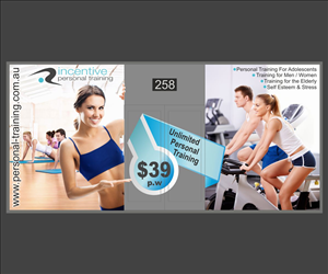 Signage Design by Maestroto for Incentive Personal Training | Design: #1876107