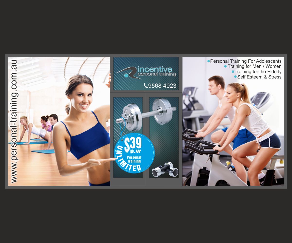 Signage Design by Maestroto for Incentive Personal Training | Design #1879300