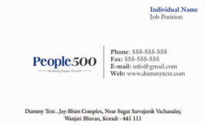 Logo Design by aashwiin for People 500 b.v. | Design: #7420035