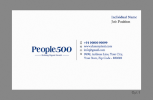 Logo Design by aashwiin for People 500 b.v. | Design: #7602058