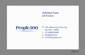 Logo Design by aashwiin for People 500 b.v. | Design: #7602193