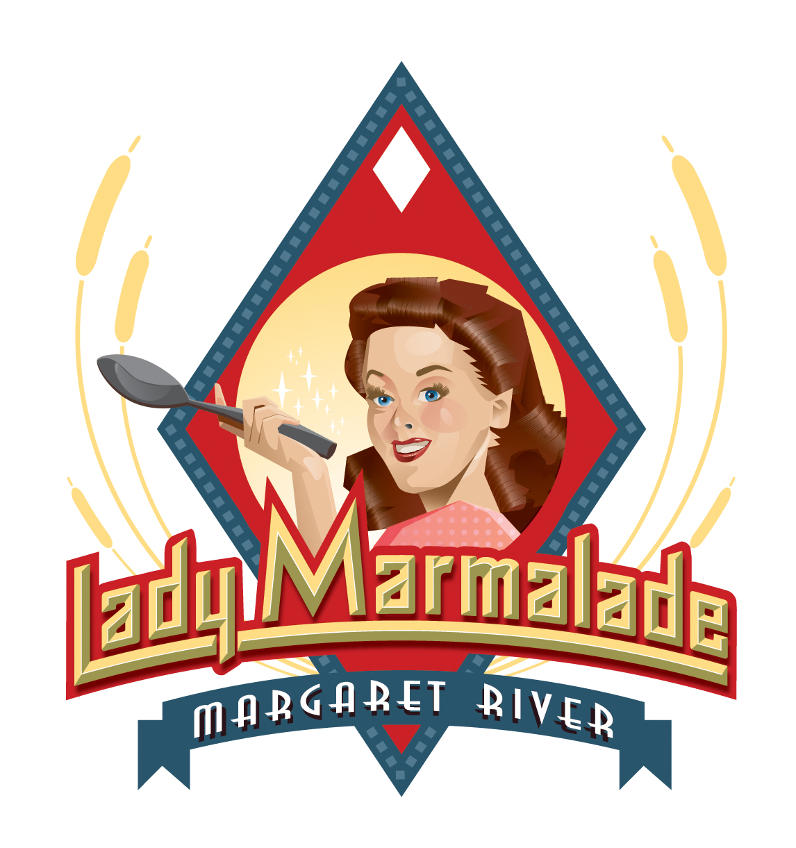 Logo Design by DevilDino for Lady Marmalade Margaret River | Design #401043