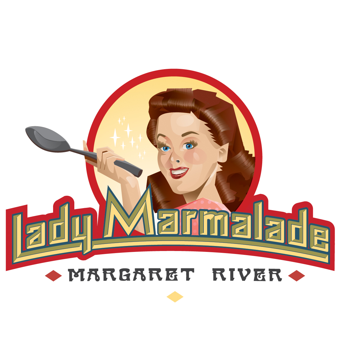 Logo-Design von DevilDino für Lady Marmalade Margaret River | Design #401055