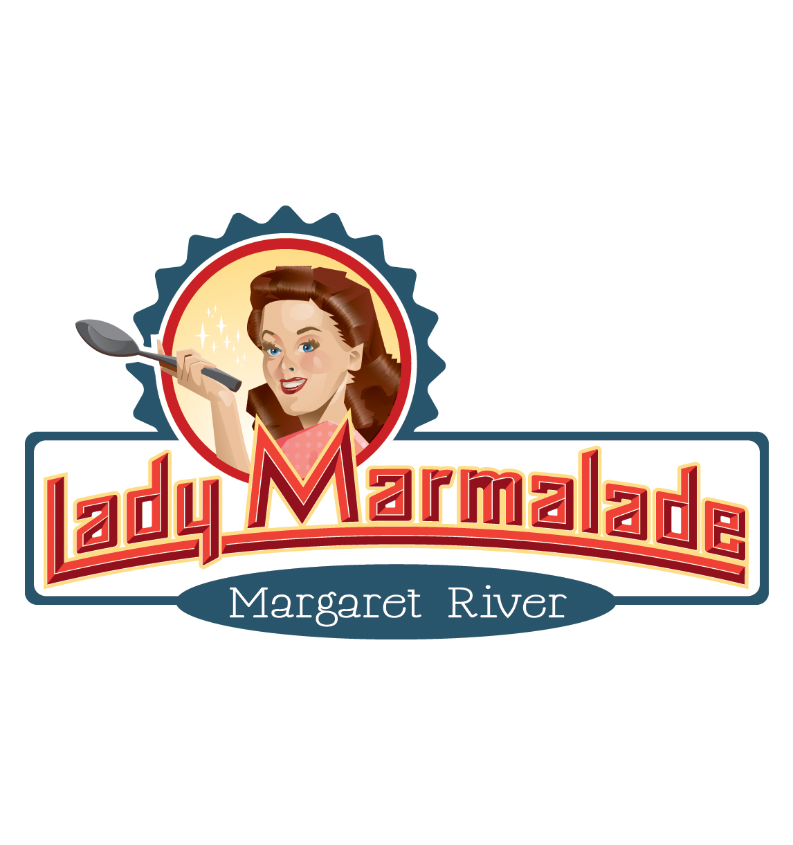 Logo Design by DevilDino for Lady Marmalade Margaret River | Design #401056
