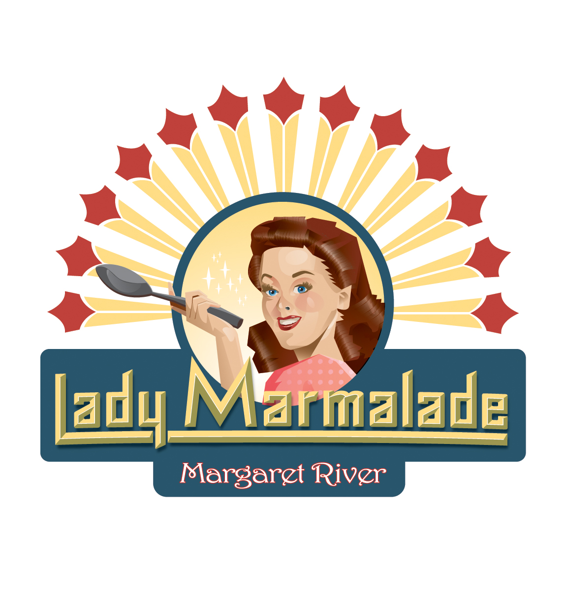 Logo Design by DevilDino for Lady Marmalade Margaret River | Design #401060