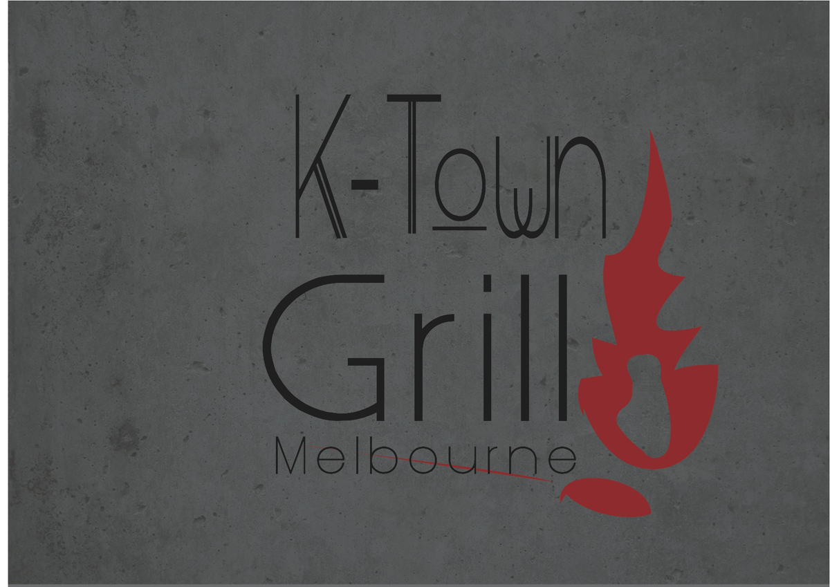 Logo Design by caramel for K-Town Grill | Design #1873919