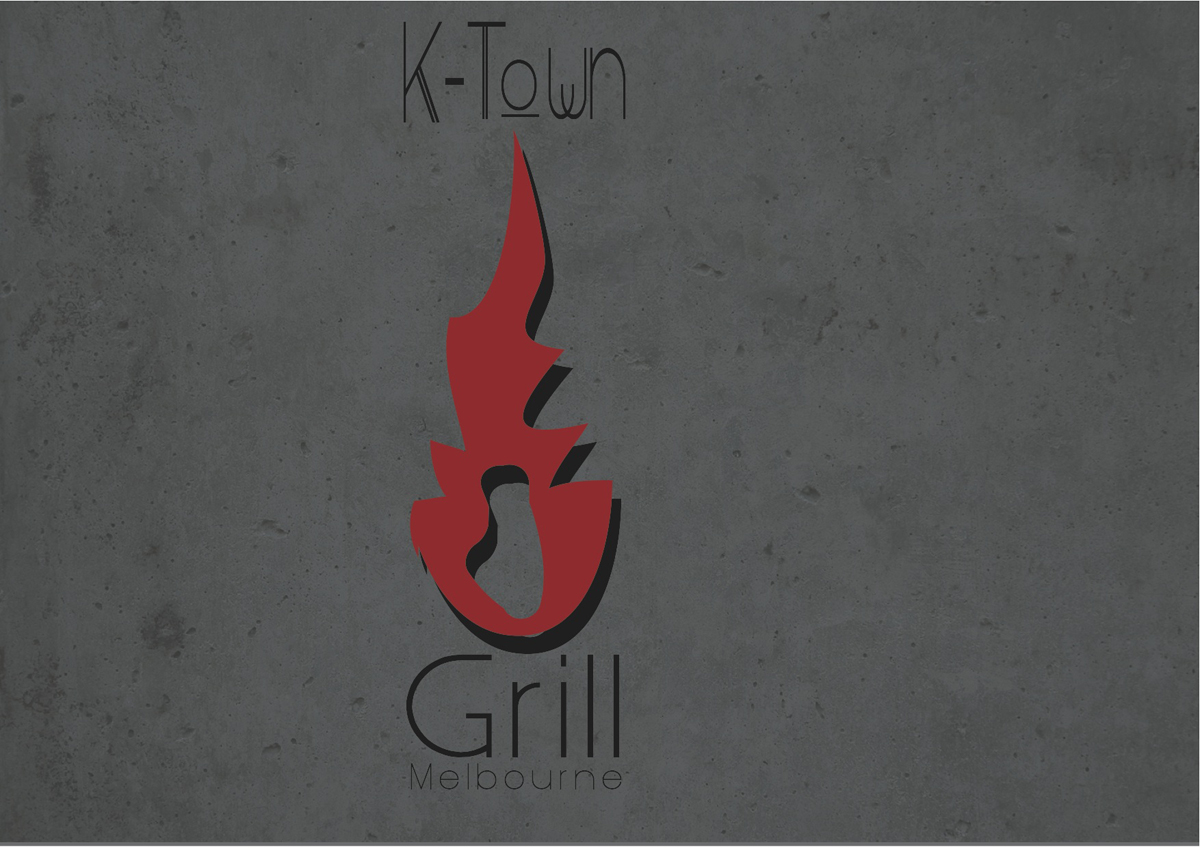 Logo Design by caramel for K-Town Grill | Design #1873921