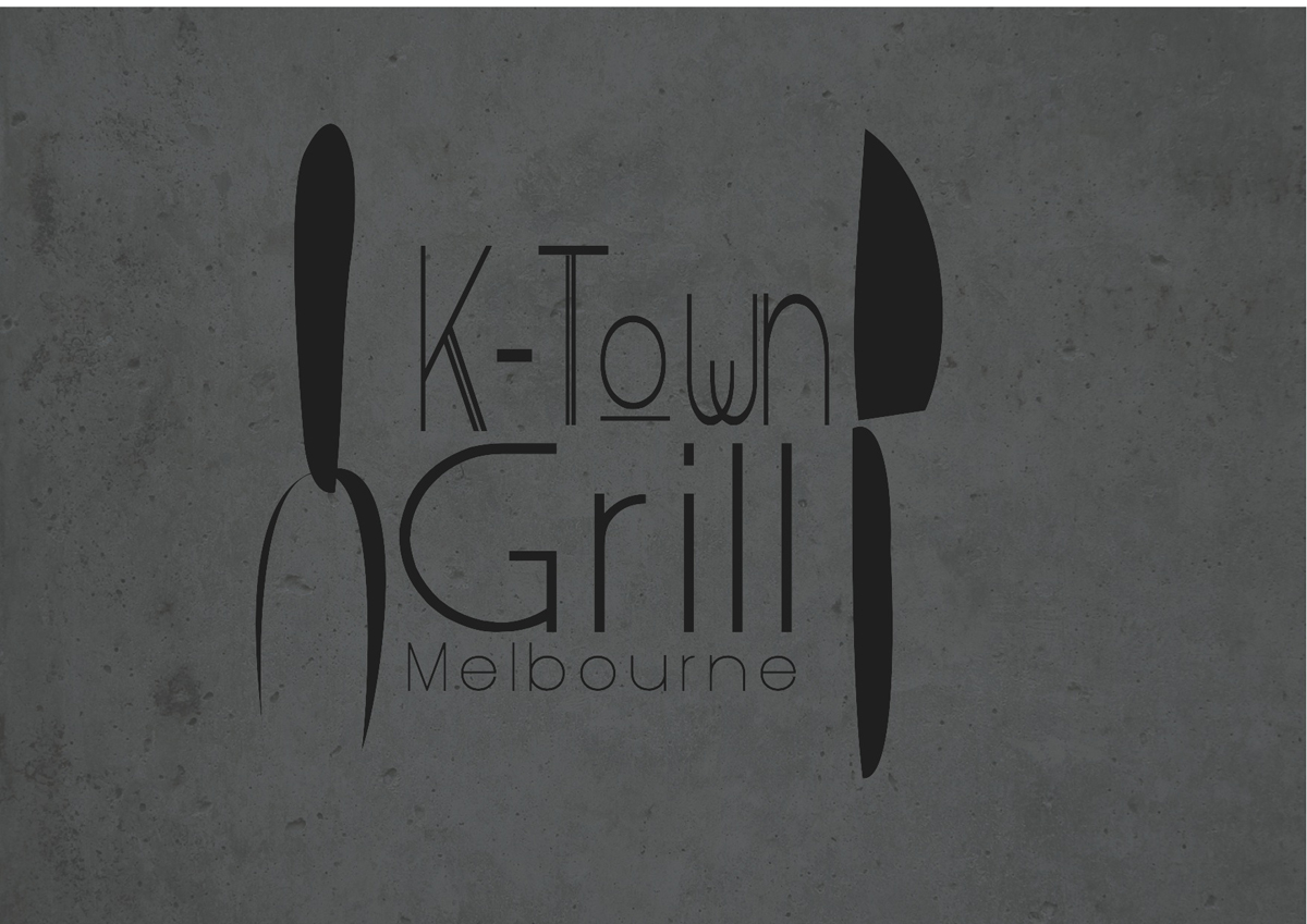 Logo Design by caramel for K-Town Grill | Design #1873922
