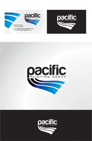 Logo Design by CanDoDesign for Pacific Painting Group | Design: #7406441