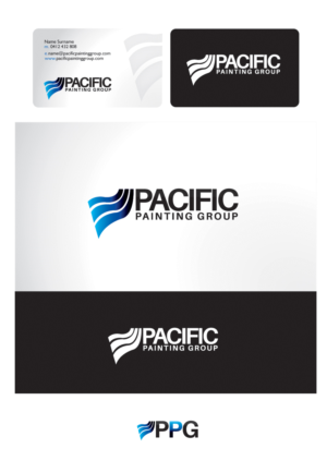 Logo Design by CanDoDesign for Pacific Painting Group | Design: #7410797