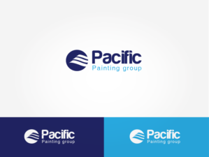 Logo Design by artgallery077 for Pacific Painting Group | Design: #7465786