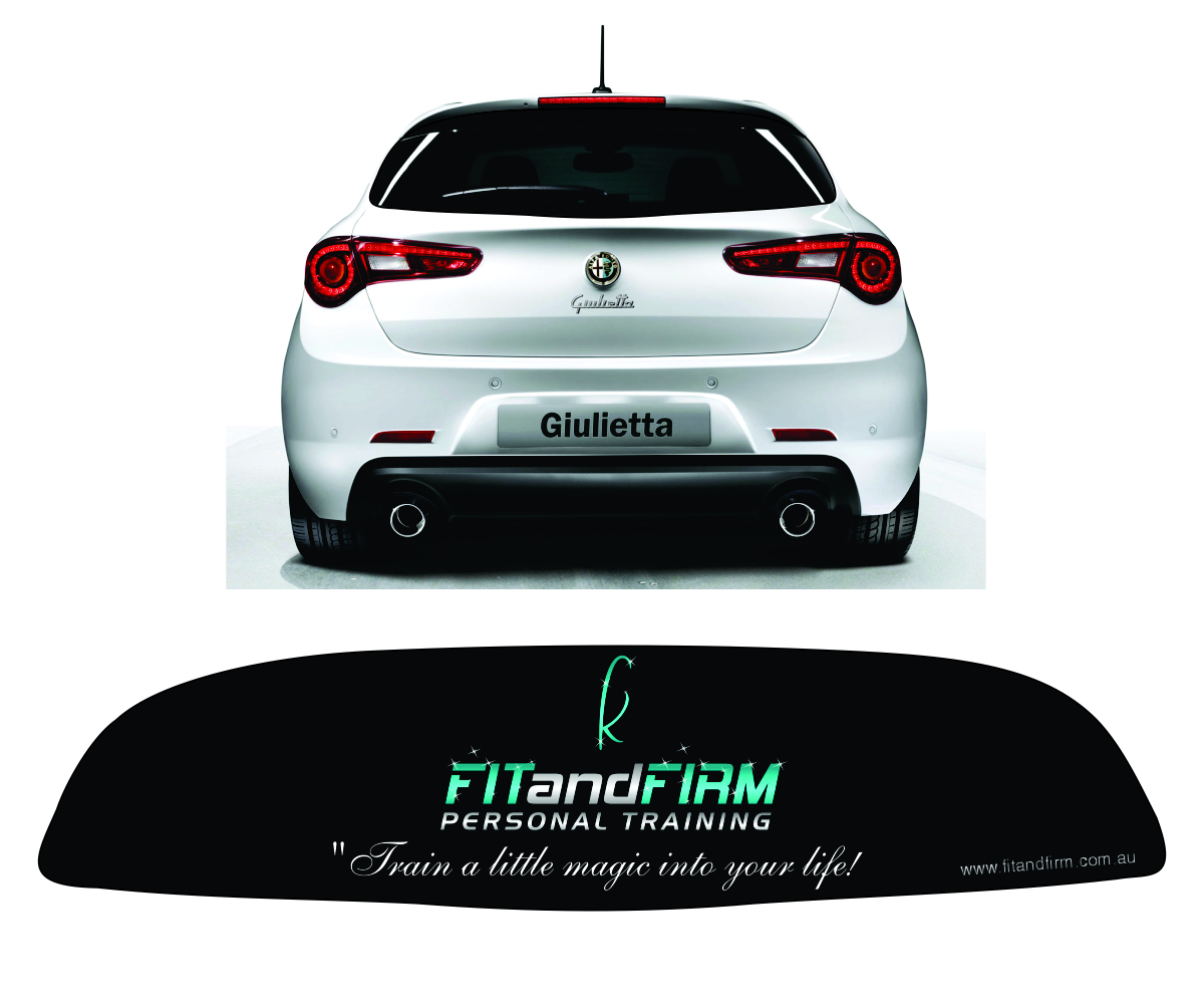 Diseño de Señalética por Bindu para Fit and Firm Personal Training | Diseño #1865440