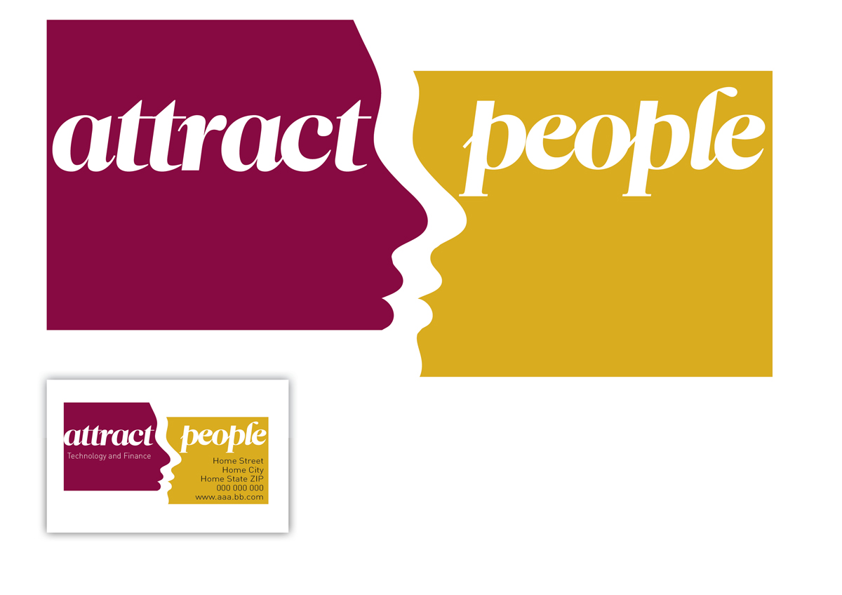 Logo Design by Kim for Attract People | Design #1877285
