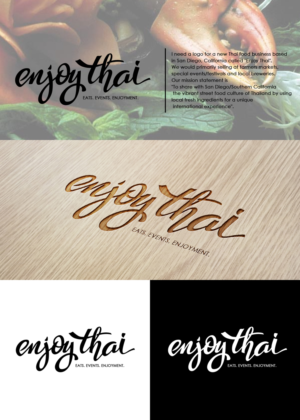 Diseño de Logo por criss para Enjoy Thai | Diseño: #7558333