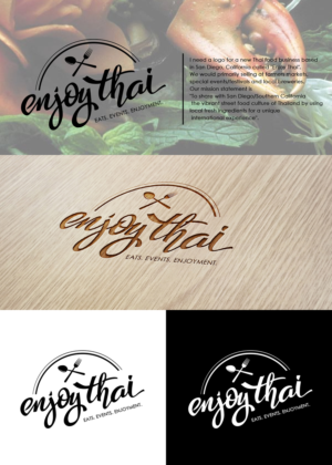 Diseño de Logo por criss para Enjoy Thai | Diseño: #7593850