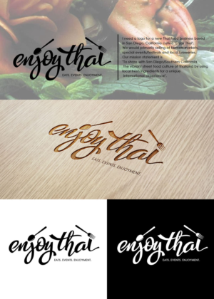 Diseño de Logo por criss para Enjoy Thai | Diseño: #7593859