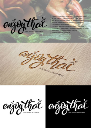 Diseño de Logo por criss para Enjoy Thai | Diseño: #7593870