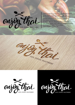 Diseño de Logo por criss para Enjoy Thai | Diseño: #7593877