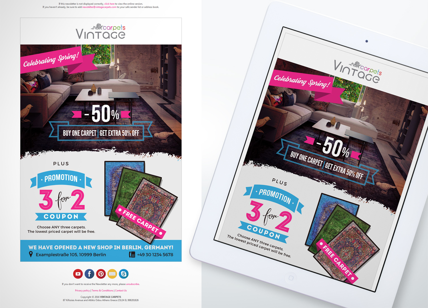 Email Marketing Design by gfxer for Amir Reza SOBATI SIA OE | Design #10283893