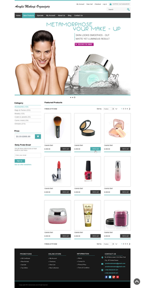 Web-Design von Web n Graphic Group für Acrylic Makeup Organizers | Design: #1941509