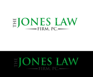 Logo Design by Sarah Graphic for The Jones Law Firm, PC | Design: #7406262