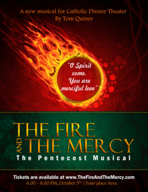 Catholic composer needs poster for new musical, 