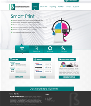 Wordpress Design by adam designs for Betasoft | Design: #1872062