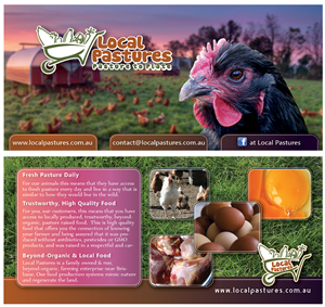 Flyer Design by bluebrush for Local Pastures | Design: #1868818