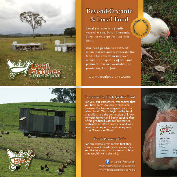 Flyer Design by bluebrush for Local Pastures | Design #1890183