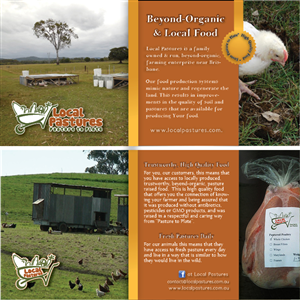 Flyer Design by bluebrush for Local Pastures | Design: #1890183