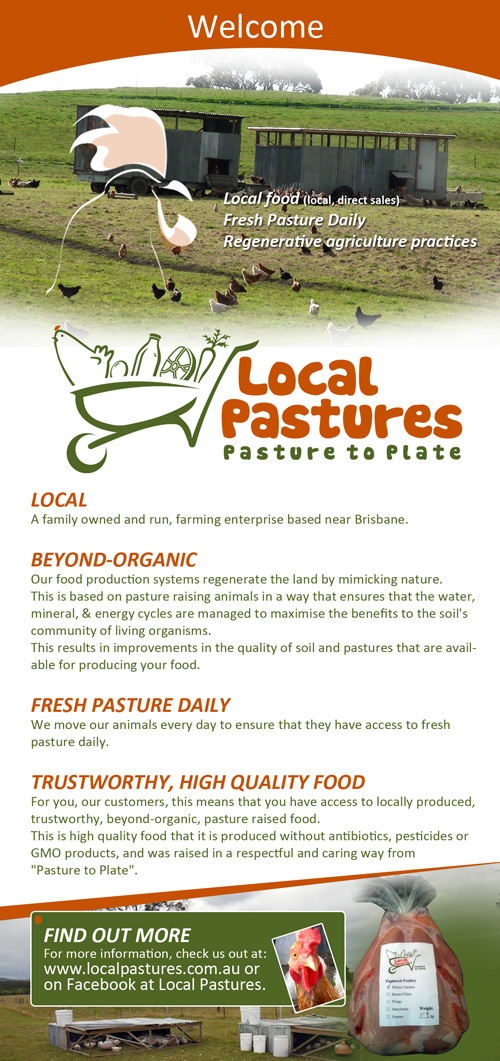 Flyer Design by uk for Local Pastures | Design #1899047