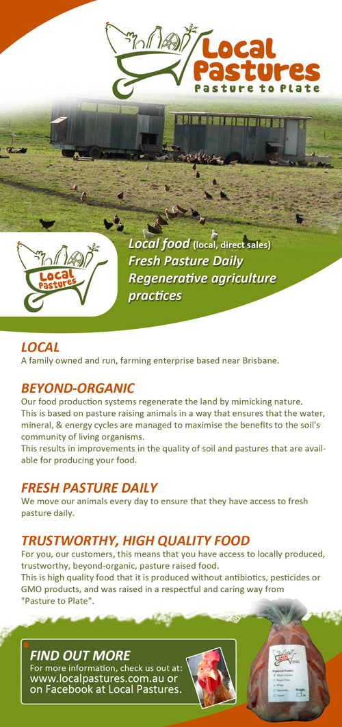 Diseño de Flyer por uk para Local Pastures | Diseño #1899064