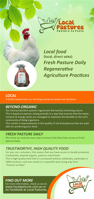 Flyer-Design von uk für Local Pastures | Design #1909594