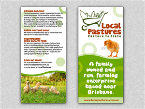 Diseño de Flyer por Alaya para Local Pastures | Diseño: #1875502