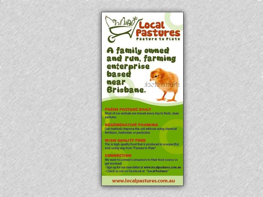 Flyer-Design von Alaya für Local Pastures | Design #1887726