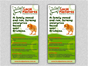 Diseño de Flyer por Alaya para Local Pastures | Diseño: #1909518