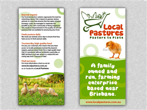 Diseño de Flyer por Alaya para Local Pastures | Diseño: #1909599