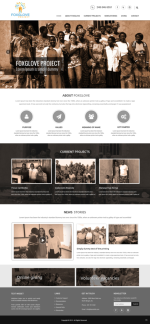 Web Design by pb for this project | Design: #7401976