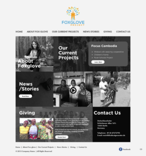 Web Design by pb for this project | Design: #7408714