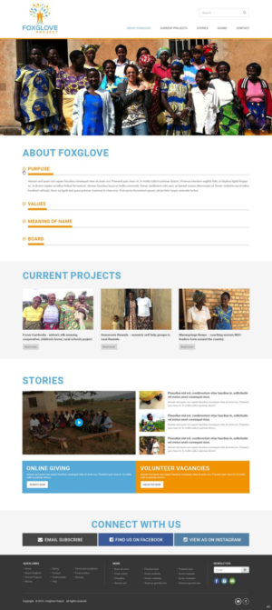 Web Design by pb for this project | Design: #7408716