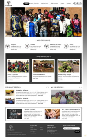 Web Design by pb for this project | Design: #7408717