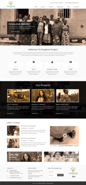 Web Design by pb for this project | Design: #7408718